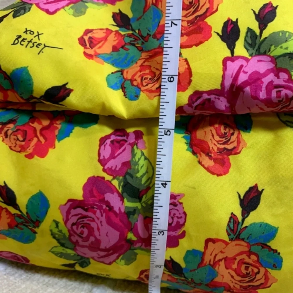 Betsey Johnson Yellow Floral Backpack - Picture 9 of 12